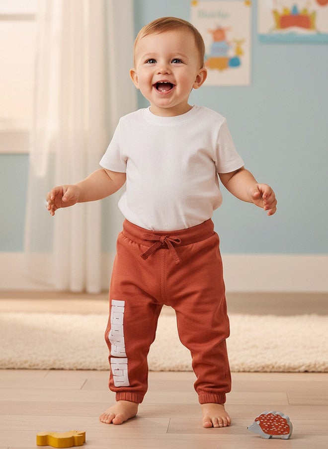 Bontots Infant Girls Organic Cotton Jogger - Image 1